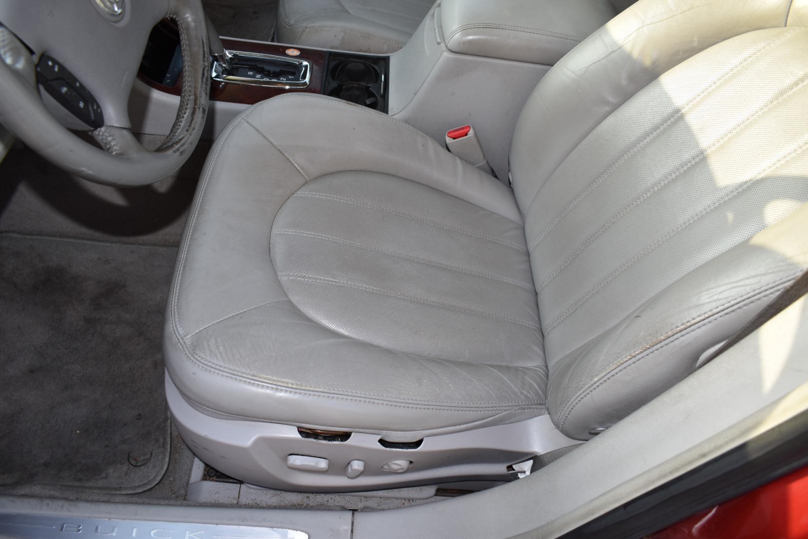 2007 Red /Tan Buick Lucerne CXL V8 (1G4HR57Y07U) with an 4.6L V8 DOHC 32V engine, 4-Speed Automatic Overdrive transmission, located at 5925 E. BELKNAP ST., HALTOM CITY, TX, 76117, (817) 834-4222, 32.803799, -97.259003 - Buying a 2007 Buick Lucerne can offer several benefits, depending on your needs and preferences. Here are some potential advantages: Comfortable Ride: Buick is known for prioritizing comfort, and the Lucerne is no exception. It typically offers a smooth and comfortable ride, making it ideal for lon - Photo#7